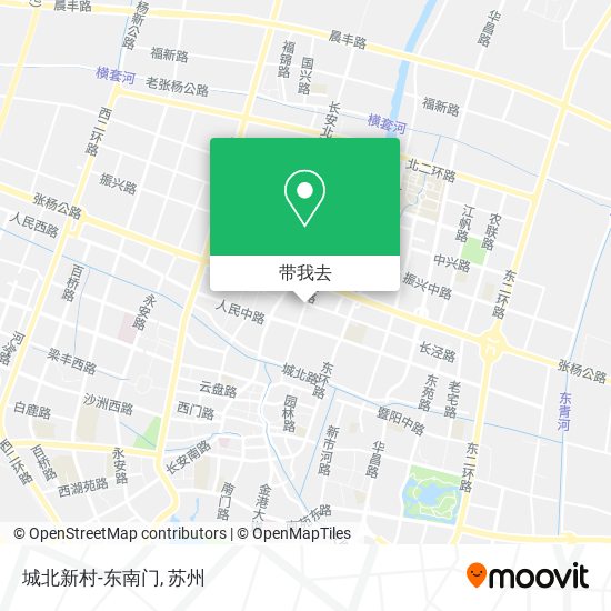 城北新村-东南门地图