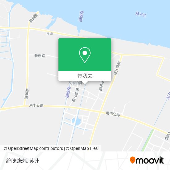 绝味烧烤地图