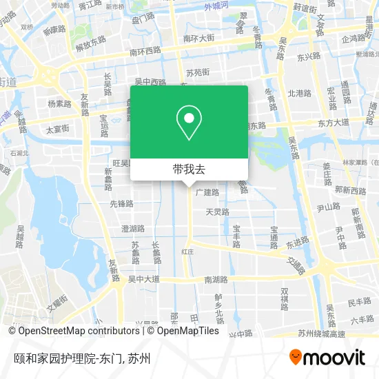 颐和家园护理院-东门地图