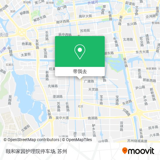 颐和家园护理院停车场地图