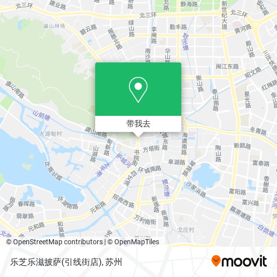 乐芝乐滋披萨(引线街店)地图