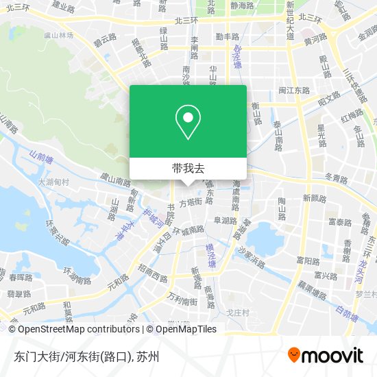 东门大街/河东街(路口)地图
