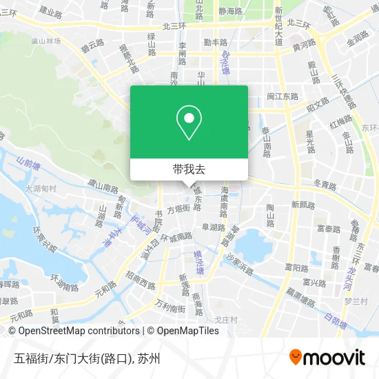 五福街/东门大街(路口)地图