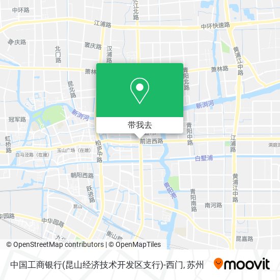 中国工商银行(昆山经济技术开发区支行)-西门地图