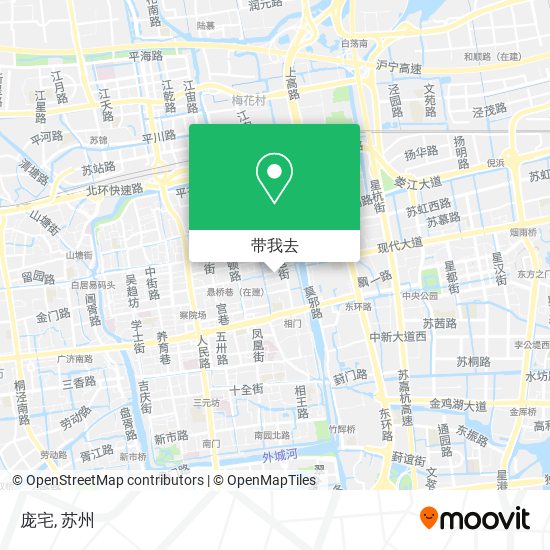 庞宅地图