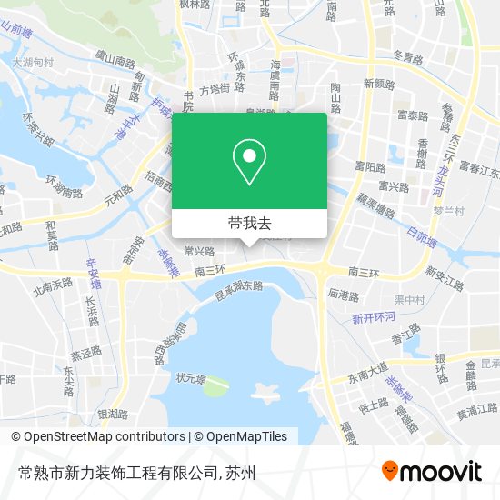 常熟市新力装饰工程有限公司地图