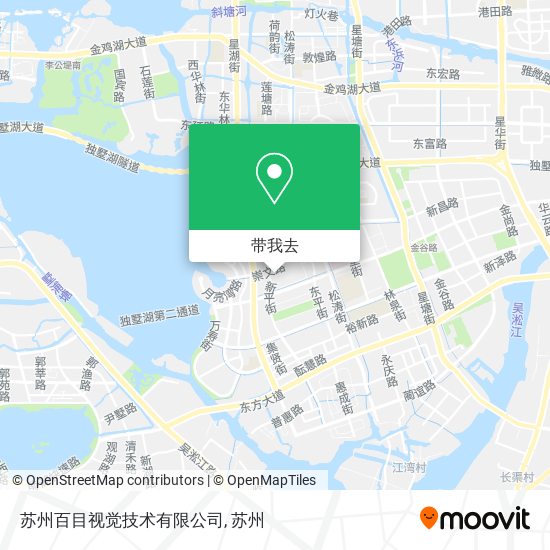 苏州百目视觉技术有限公司地图