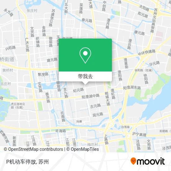 P机动车停放地图