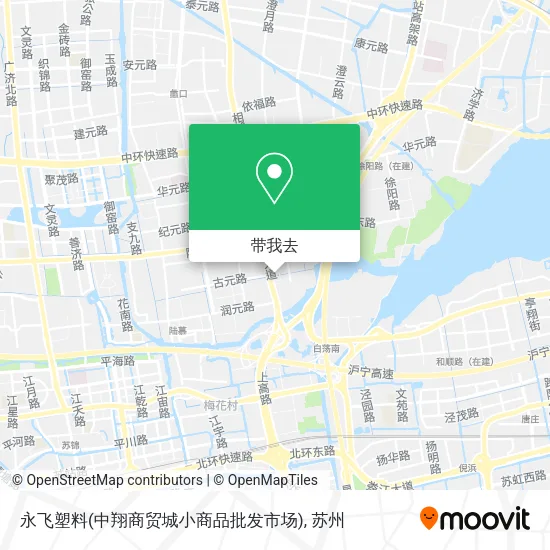 永飞塑料(中翔商贸城小商品批发市场)地图