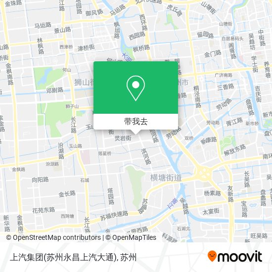 上汽集团(苏州永昌上汽大通)地图