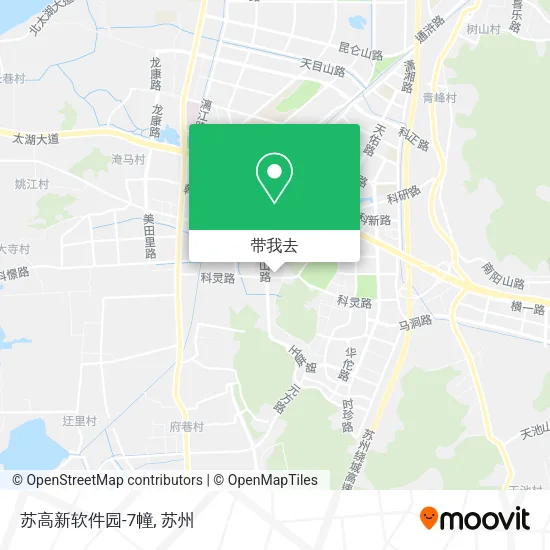 苏高新软件园-7幢地图