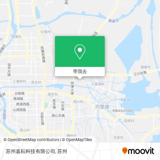 苏州嘉耘科技有限公司地图