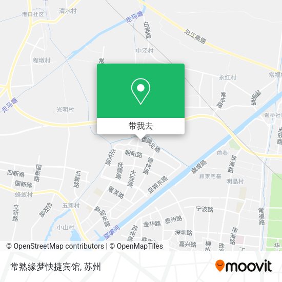 常熟缘梦快捷宾馆地图