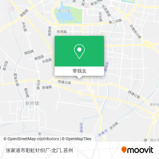张家港市彩虹针织厂-北门地图