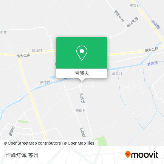 恒峰灯饰地图