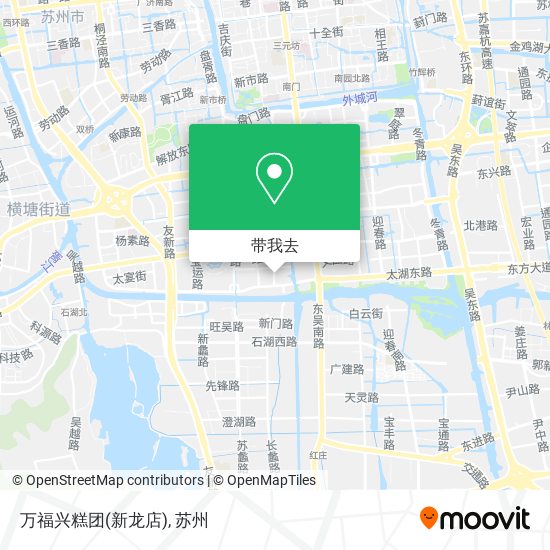 万福兴糕团(新龙店)地图