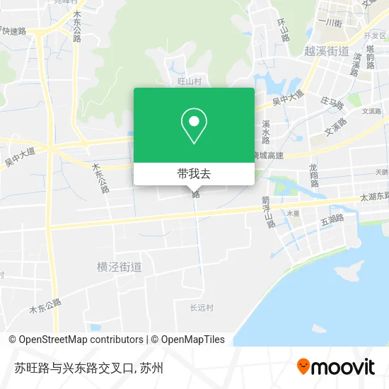 苏旺路与兴东路交叉口地图