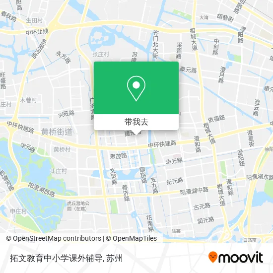 拓文教育中小学课外辅导地图