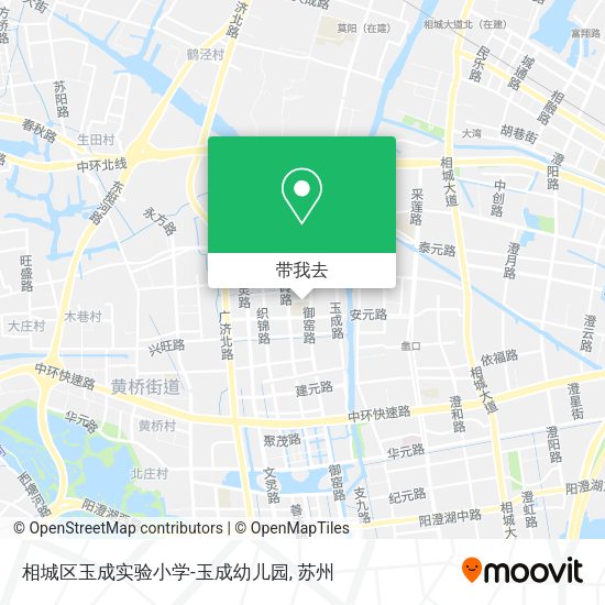 相城区玉成实验小学-玉成幼儿园地图