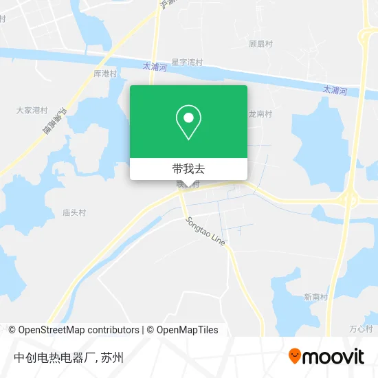 中创电热电器厂地图