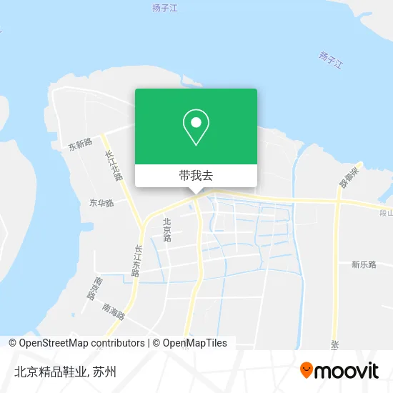 北京精品鞋业地图