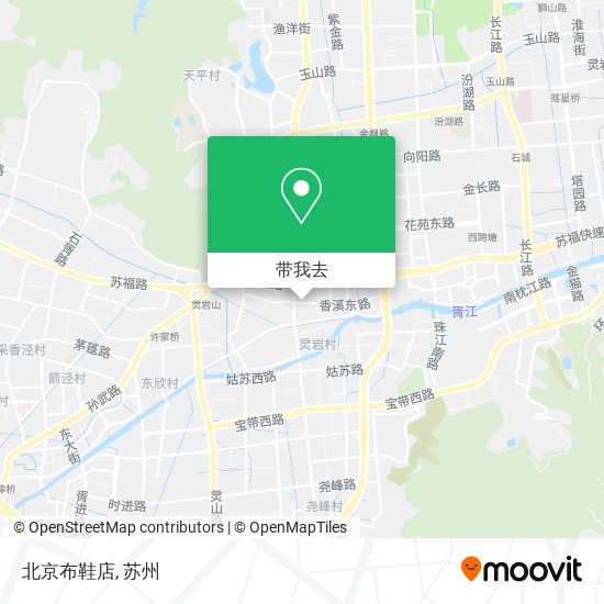 北京布鞋店地图