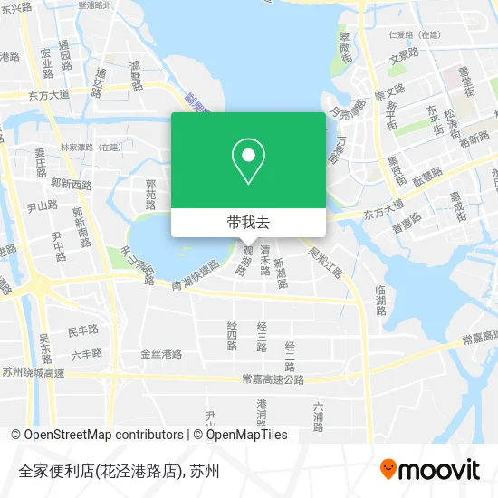 全家便利店(花泾港路店)地图
