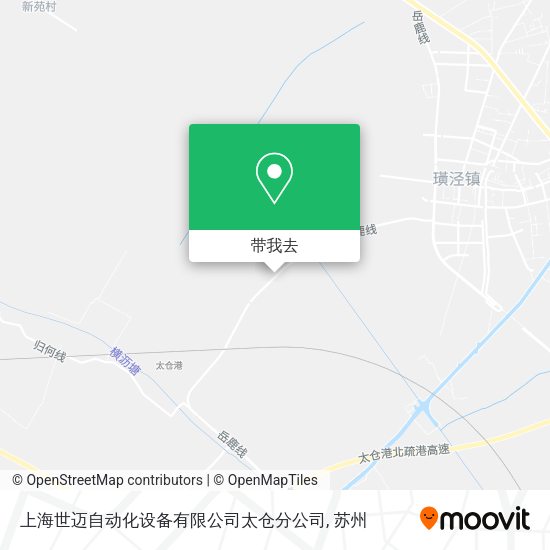 上海世迈自动化设备有限公司太仓分公司地图