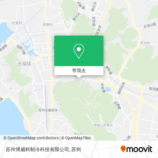 苏州博威科制冷科技有限公司地图