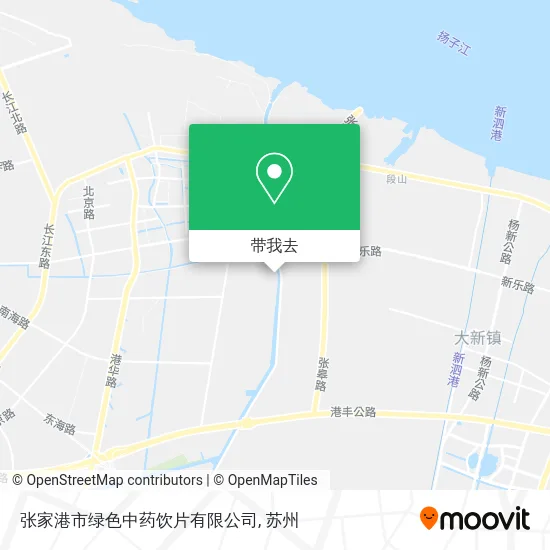张家港市绿色中药饮片有限公司地图