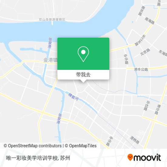唯一彩妆美学培训学校地图