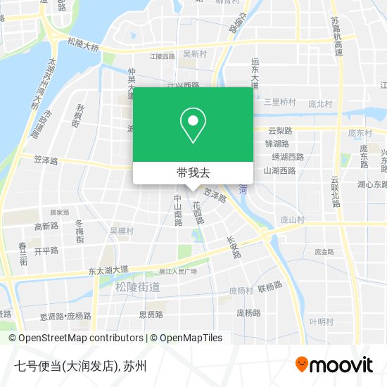 七号便当(大润发店)地图