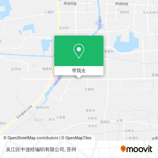 吴江区中连经编织有限公司地图