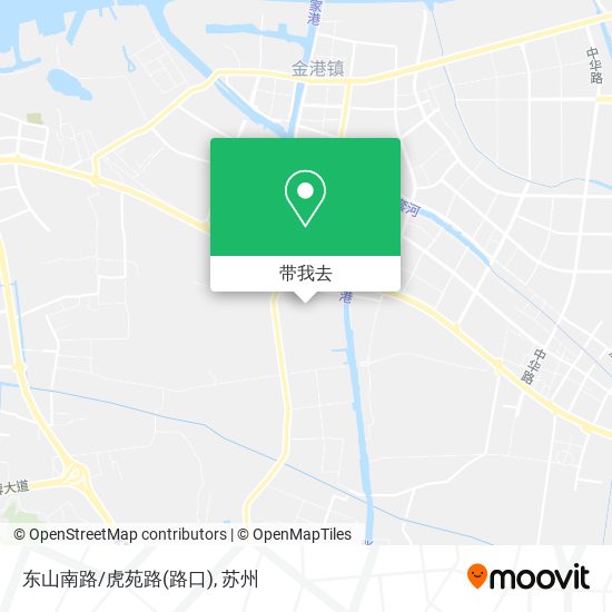 东山南路/虎苑路(路口)地图