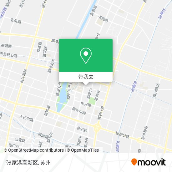 张家港高新区地图