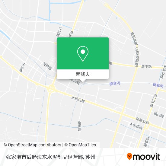 张家港市后塍海东水泥制品经营部地图