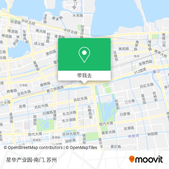 星华产业园-南门地图