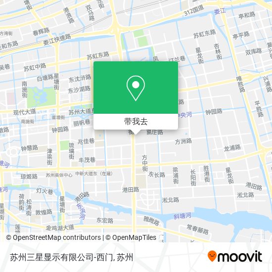 苏州三星显示有限公司-西门地图