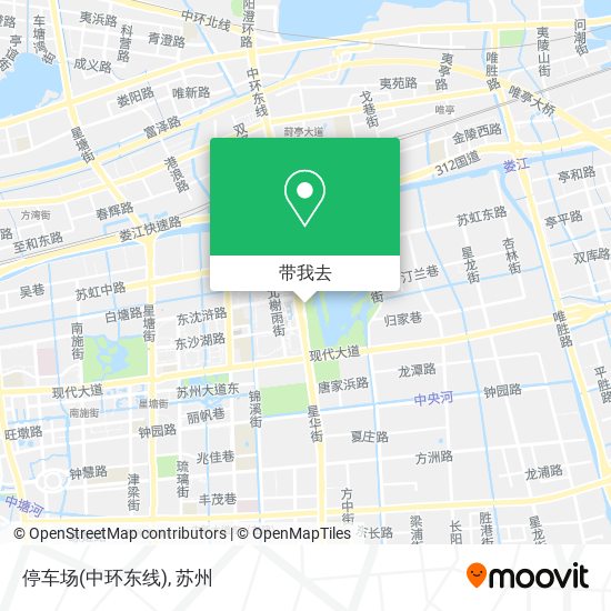 停车场(中环东线)地图