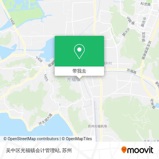 吴中区光福镇会计管理站地图