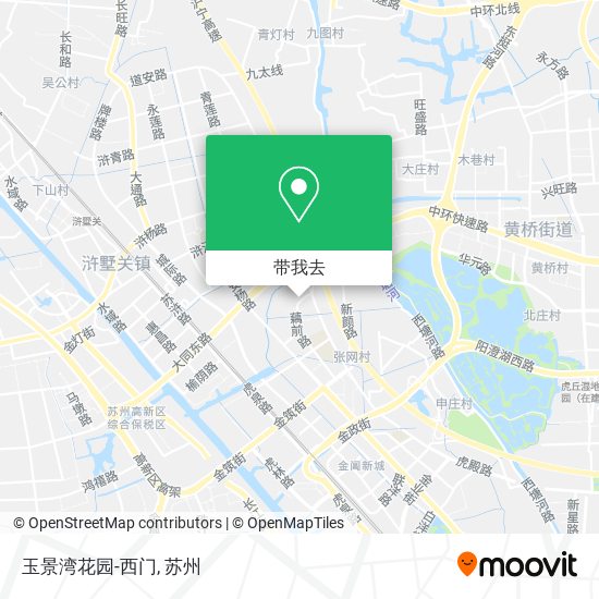 玉景湾花园-西门地图