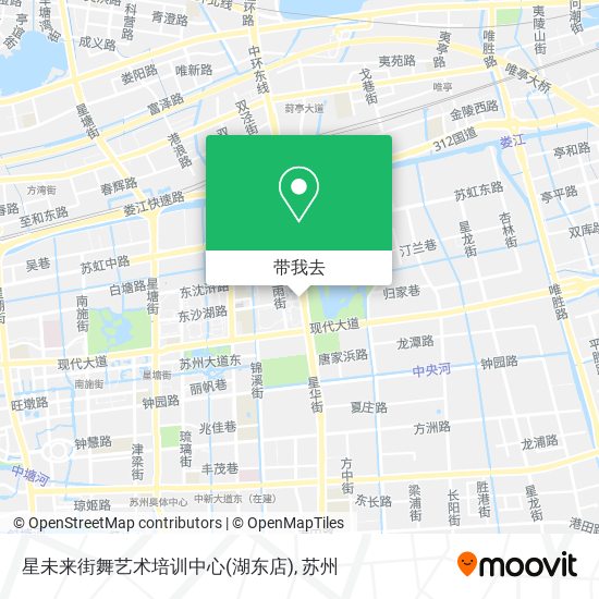 星未来街舞艺术培训中心(湖东店)地图