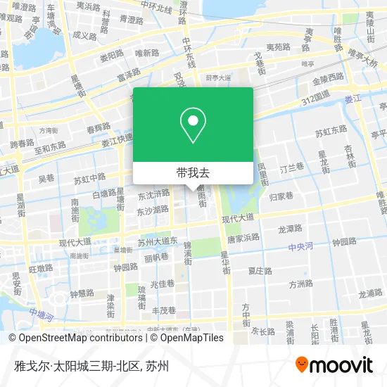 雅戈尔·太阳城三期-北区地图