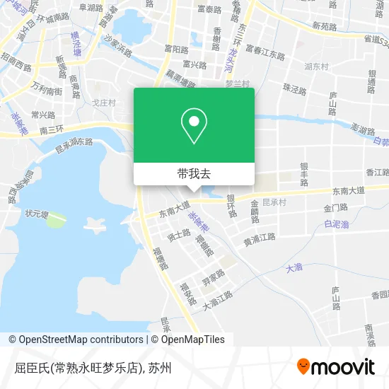屈臣氏(常熟永旺梦乐店)地图