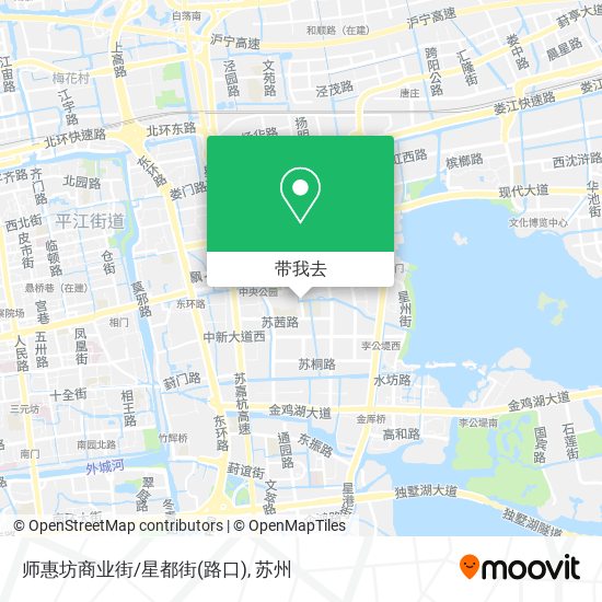 师惠坊商业街/星都街(路口)地图