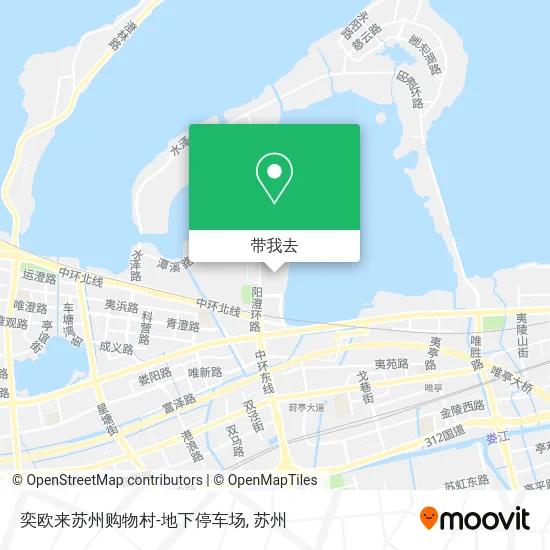 奕欧来苏州购物村-地下停车场地图