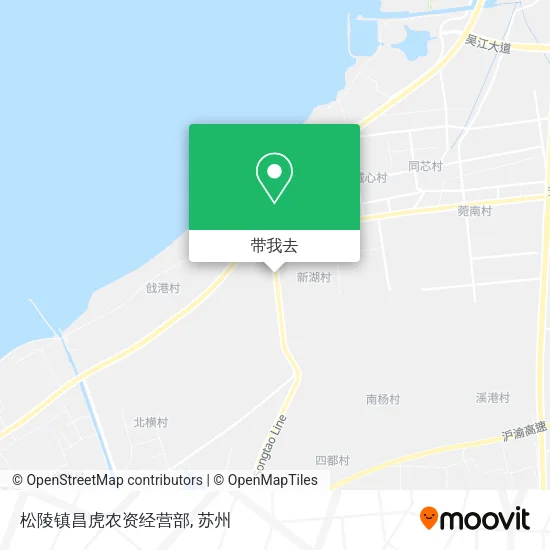 松陵镇昌虎农资经营部地图