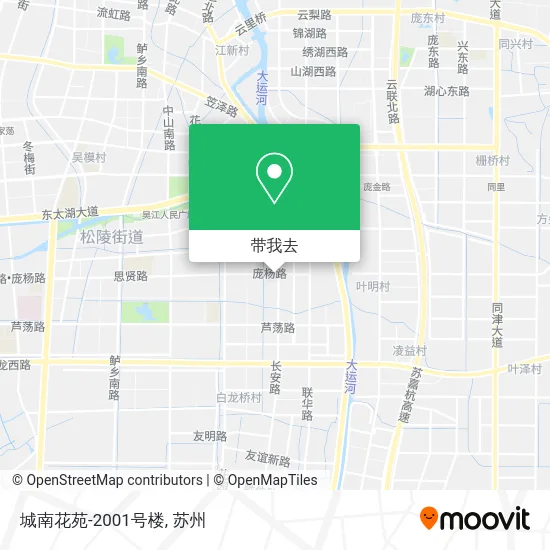 城南花苑-2001号楼地图