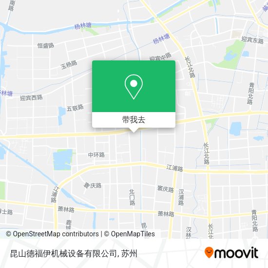 昆山德福伊机械设备有限公司地图