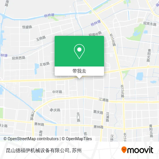 昆山德福伊机械设备有限公司地图